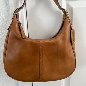 VINTAGE COACH~ Tan/Brown 9342 Legacy West Small Zoe Hobo Bag